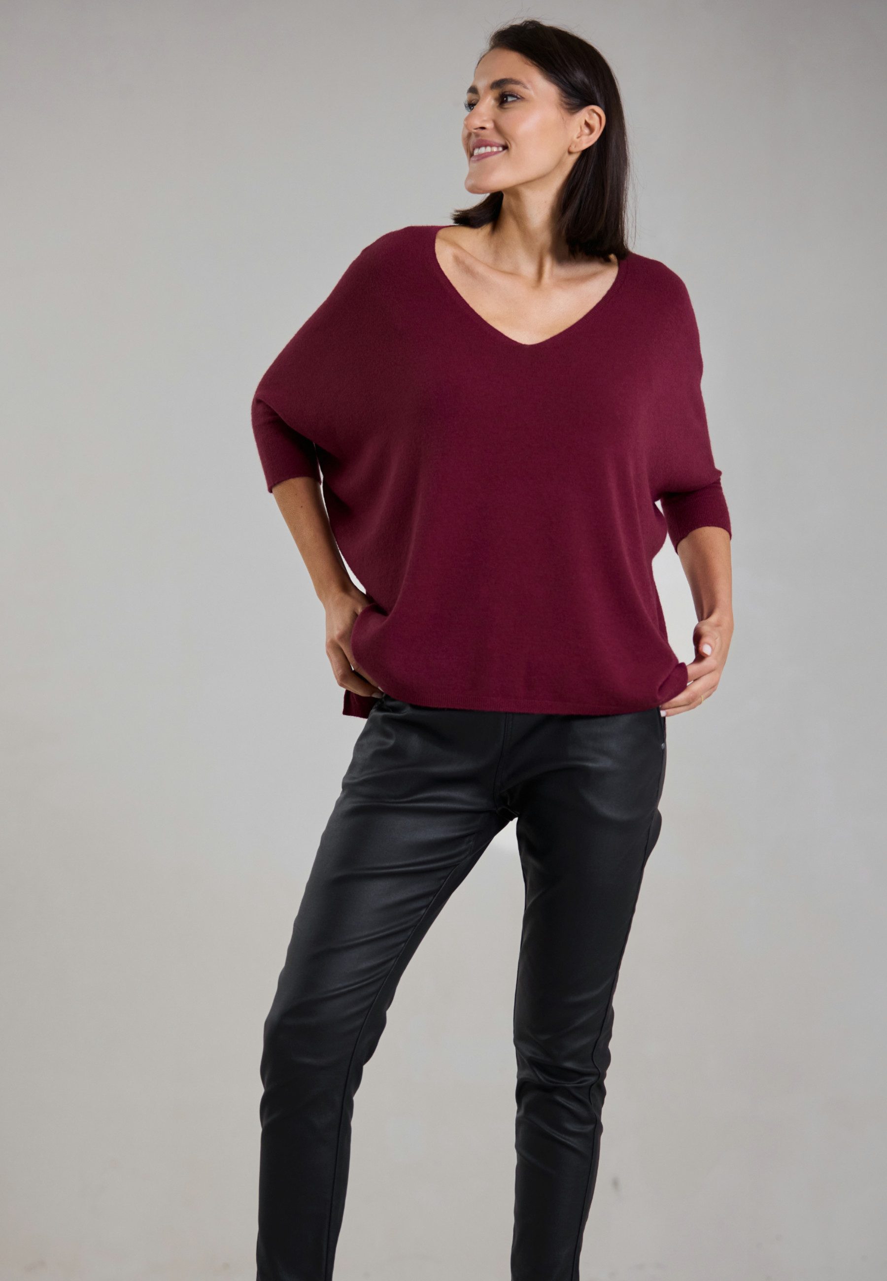 Andijamo-Fashion Strickpullover SASSY CLASSY Feinstrick, weicher Griff günstig online kaufen