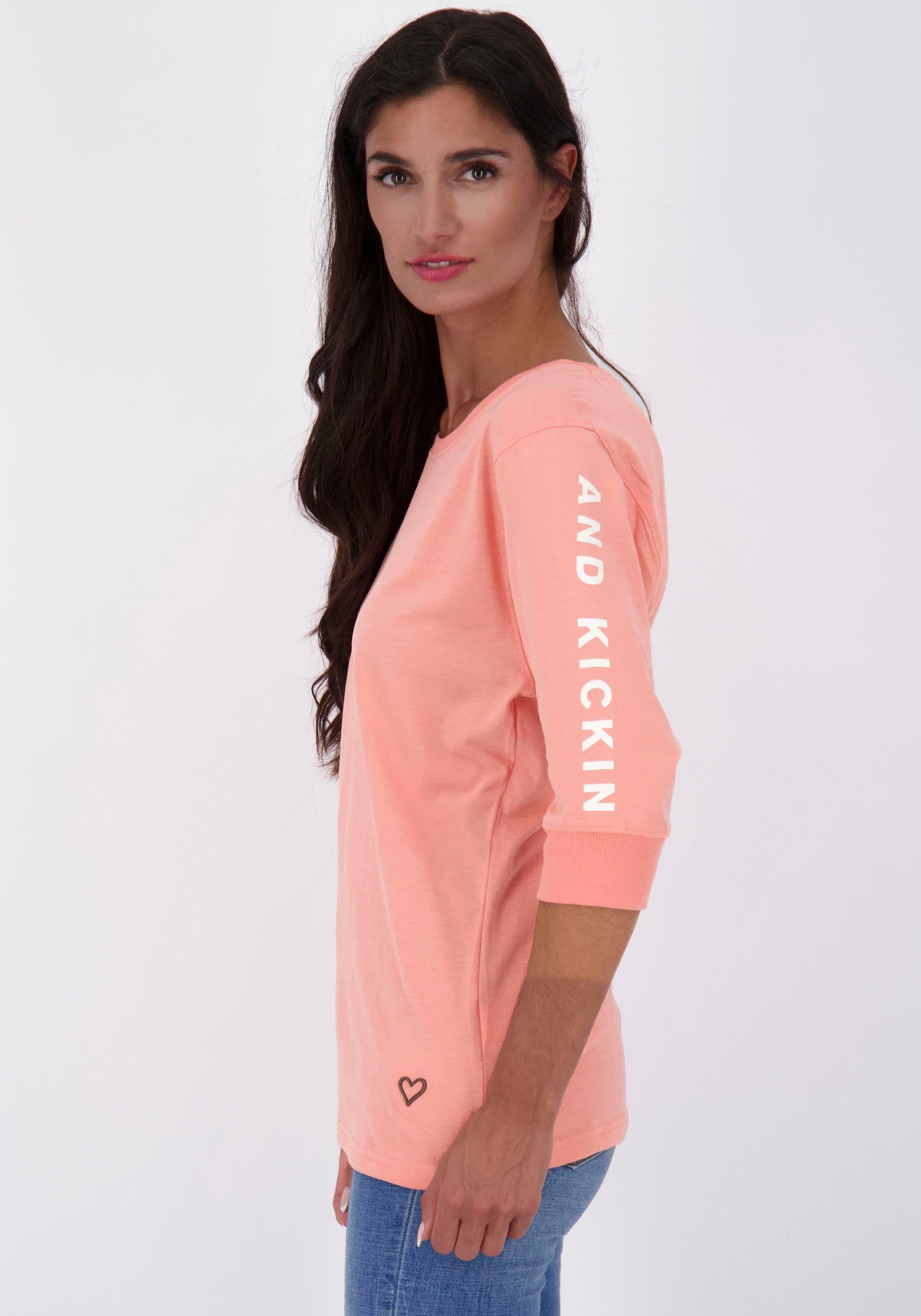 Kickin 4151 Alife SALMON Rundhalsshirt (1-tlg) bei ClaudeAK-A EXKLUSIV MELANGE &