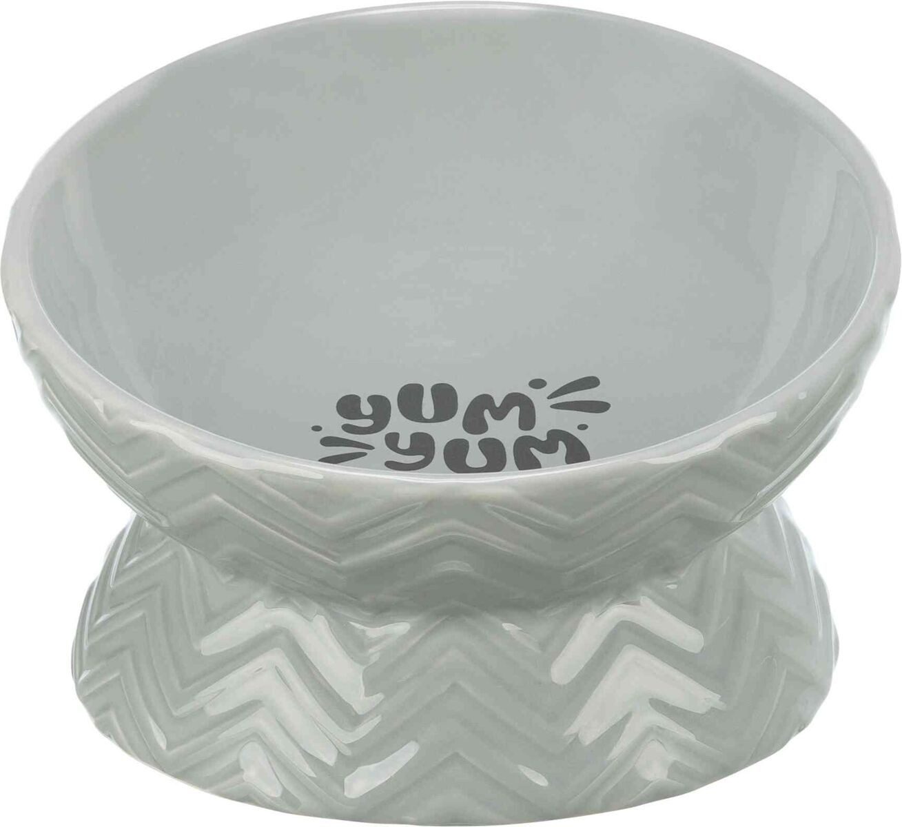TRIXIE Napf Keramiknapf - grau - 0,35 l/ø 17 cm
