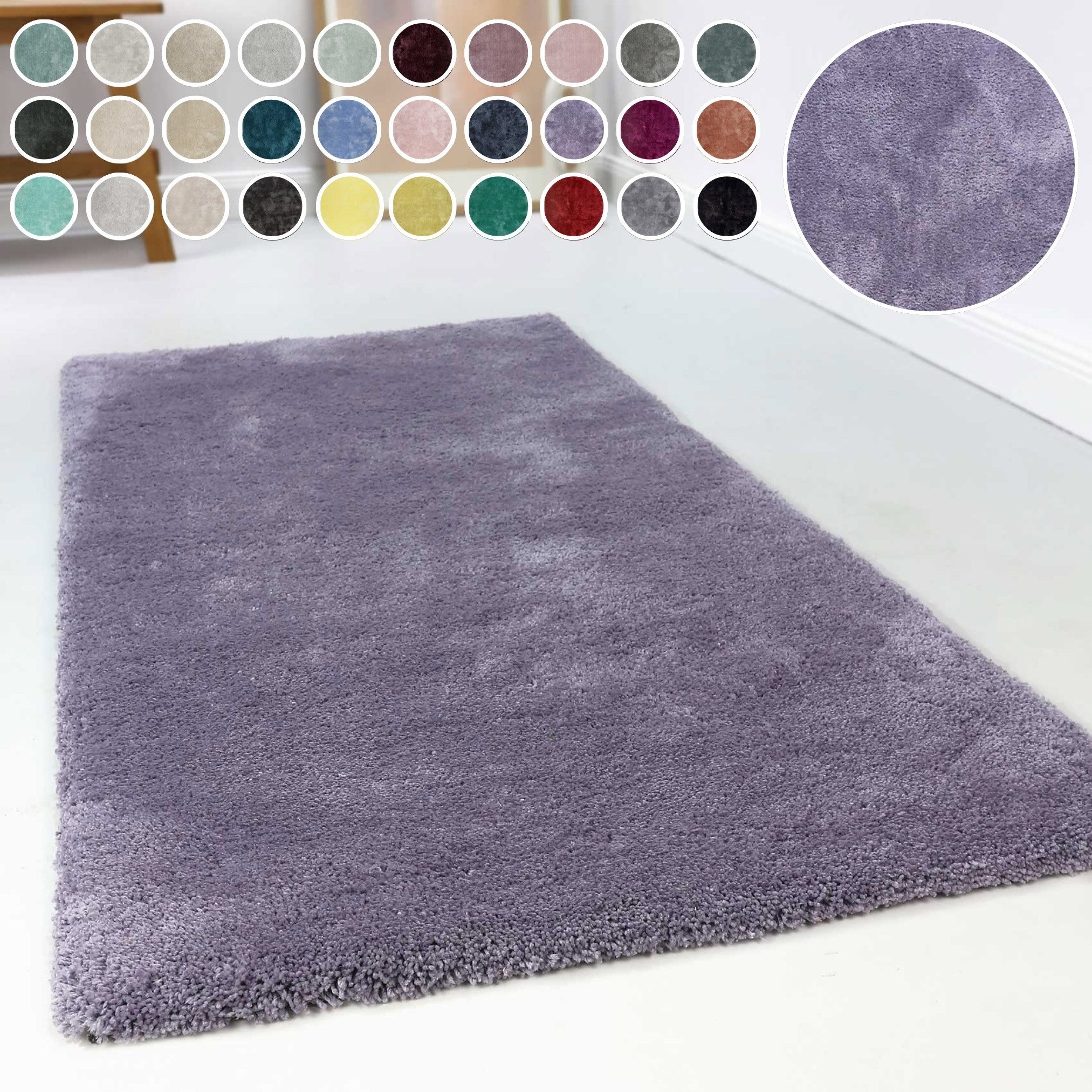 Esprit Hochflor-Teppich »Relaxx ESP-4150«, rechteckig, 25 mm Höhe, Wohnzimm günstig online kaufen
