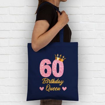 Shirtracer Umhängetasche 60 Birthday Queen Geburtstags Königin Geburtstagsgeschenk 60, 60. Geburtstag