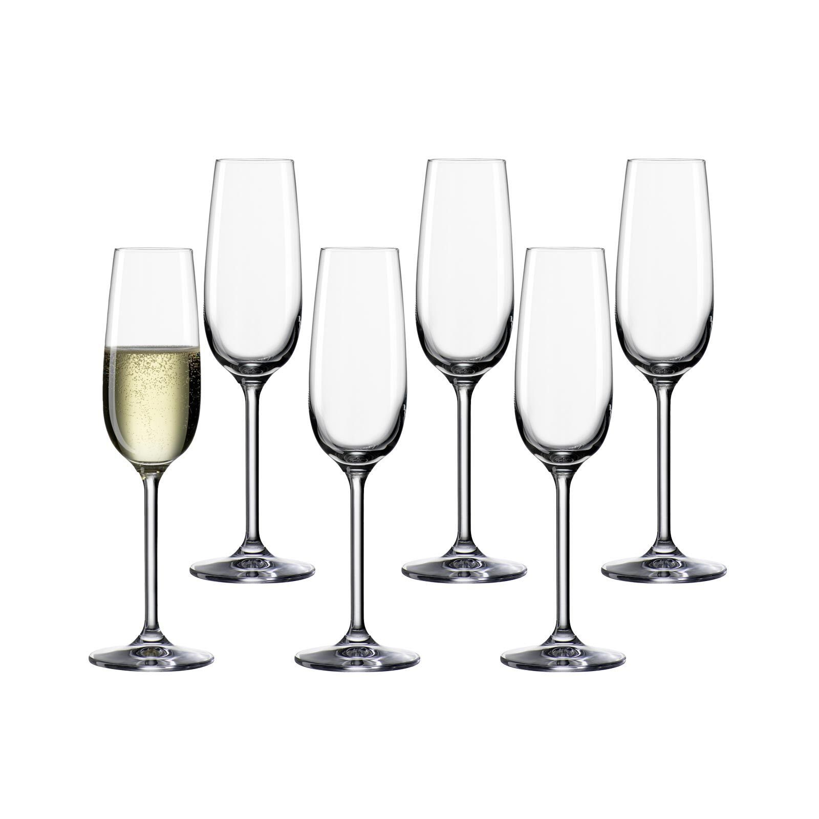 BOHEMIA SELECTION Sektglas »Clara Sektkelch 190 ml 6er Set«, Glas online kaufen | OTTO
