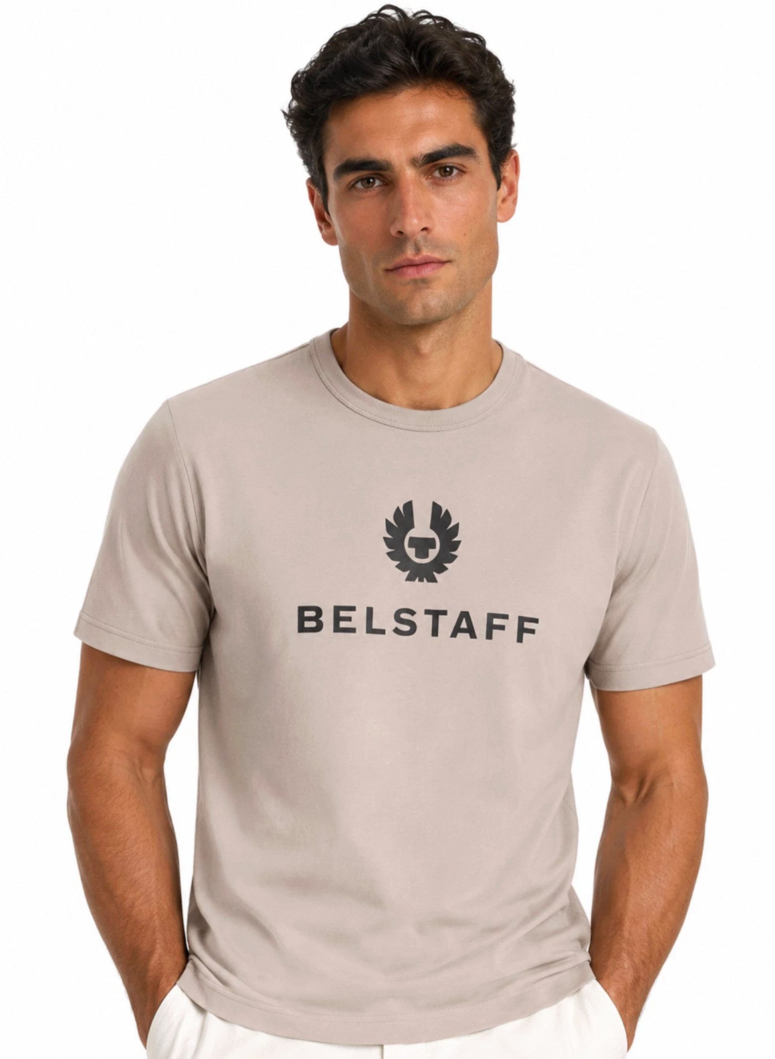 Belstaff T-Shirt Herren Signature Regular Cut Phoenix Logo Tee