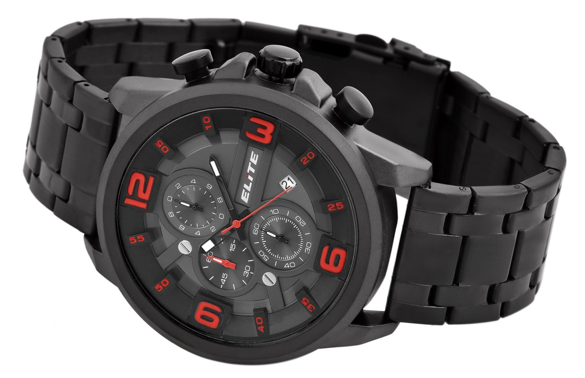 Elite Quarzuhr EL0008 Elite Herren Chronograph günstig online kaufen