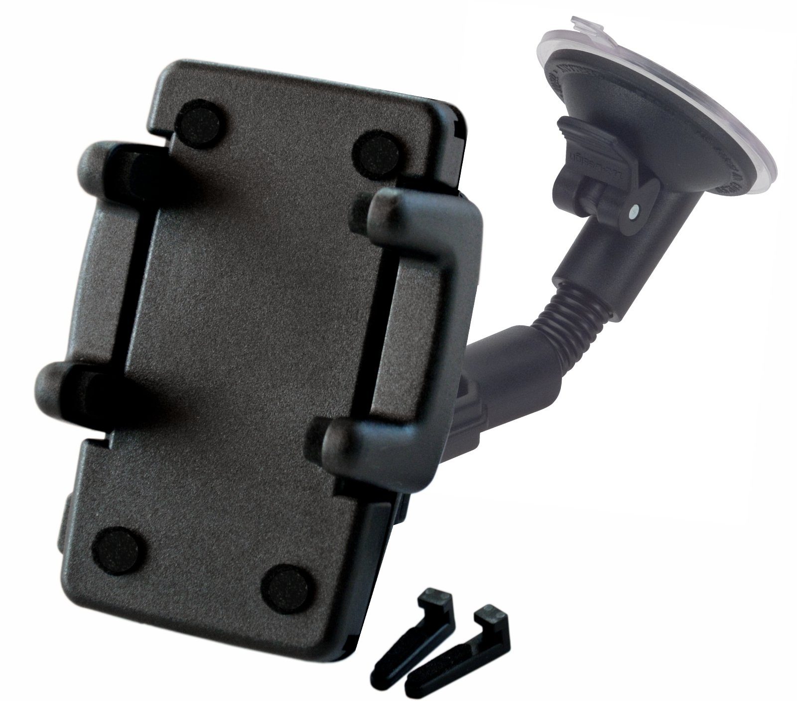 HR-IMOTION Handy-Halterung Scheiben Saugnapf universal Handy Halter für 38 - 68 mm breite Geräte