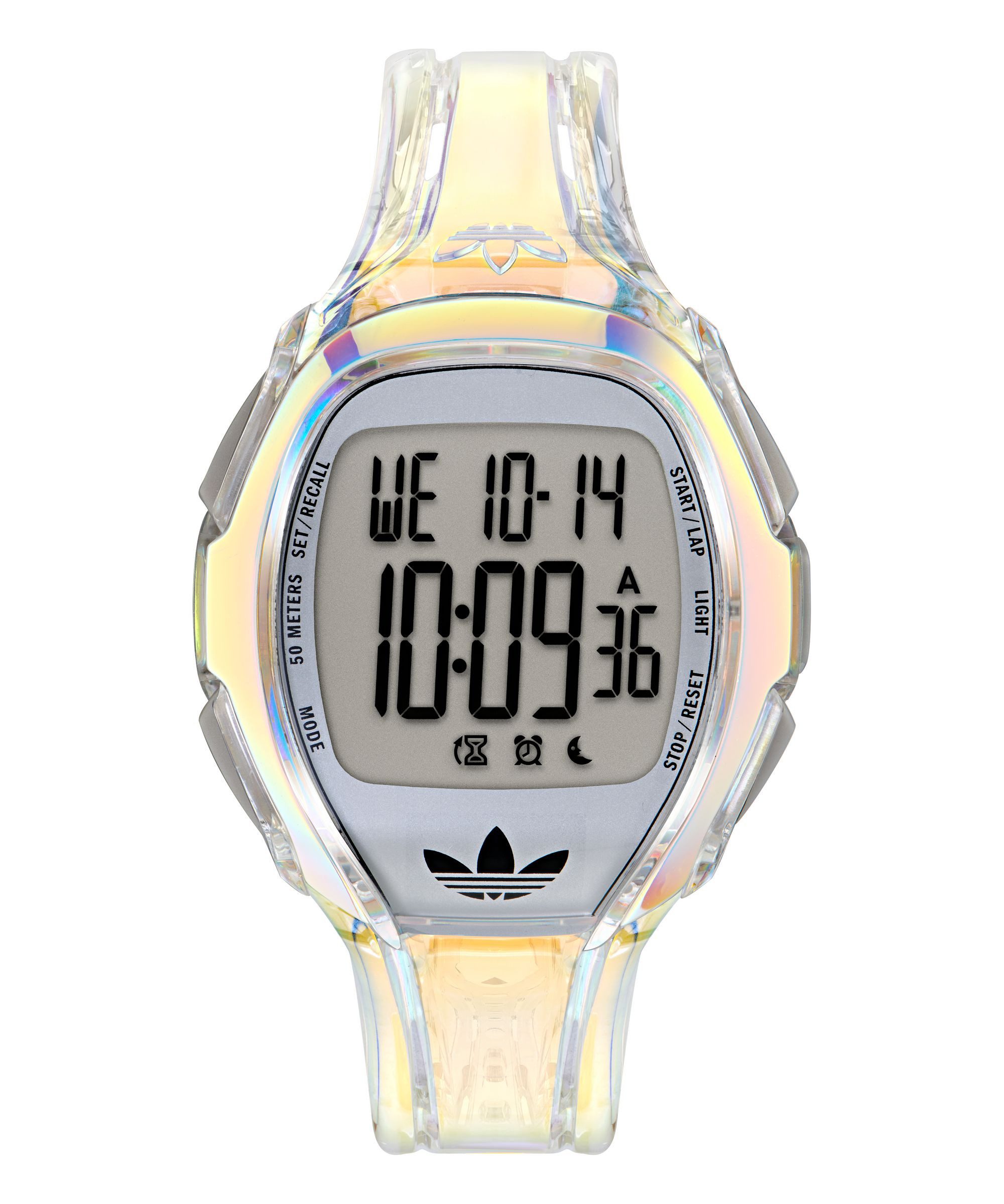adidas Originals Digitaluhr Athletics One AOFH260262I, Quarzuhr, Armbanduhr, Herrenuhr, digital, Monat, Tag, Wochentag, Timer