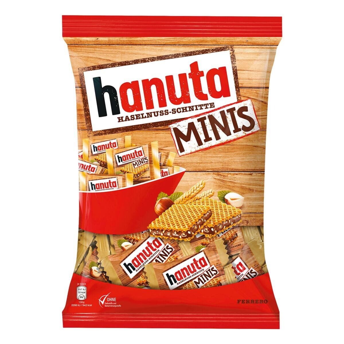 hanuta Kekse Hanuta, einzeln verpackt