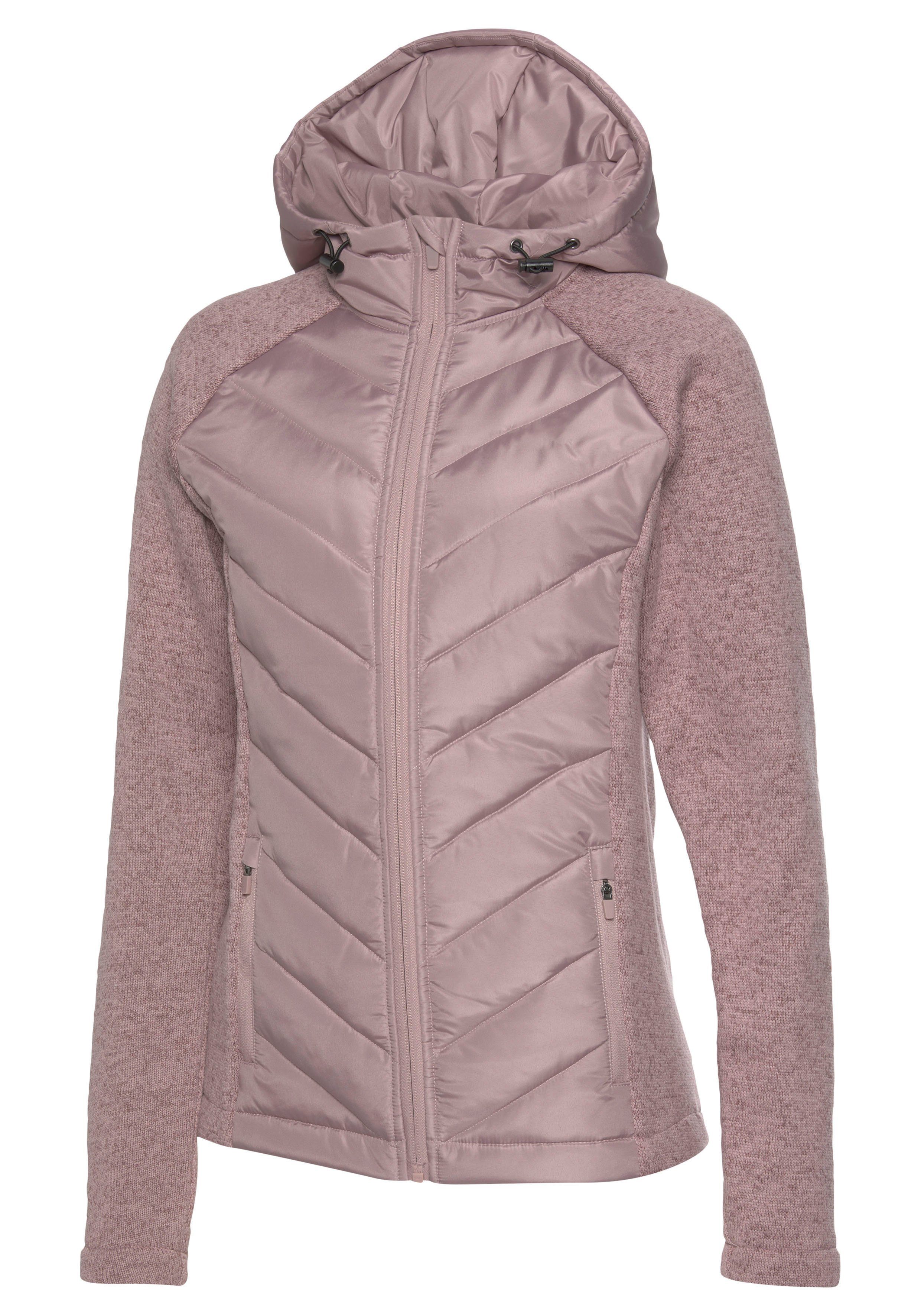 Vivance by Lascana Steppjacke mit Strickfleece-Ärmeln – Bild 5 von 5