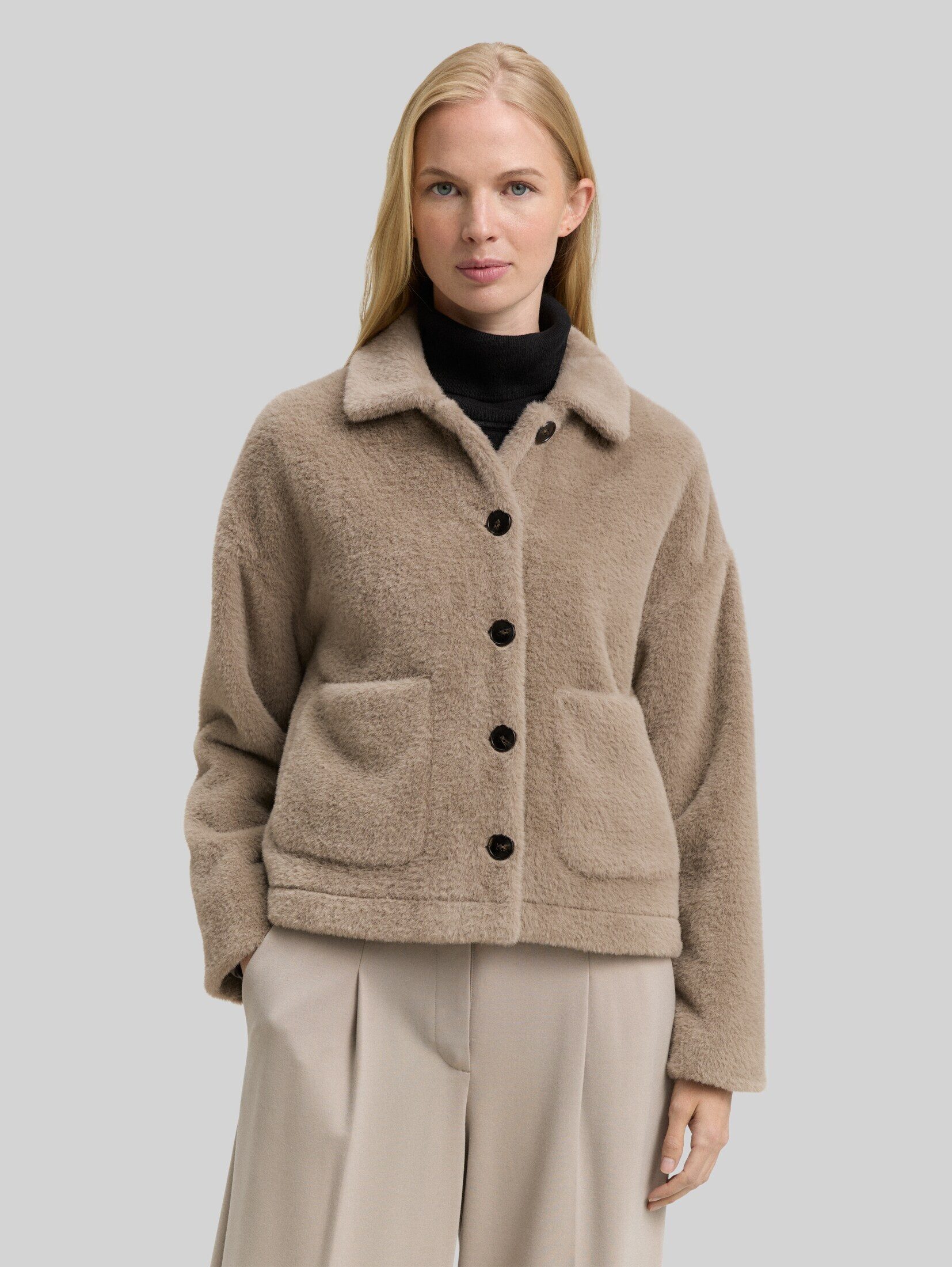 TOM TAILOR Sommerjacke Jacken Teddy Jacke mit Taschen