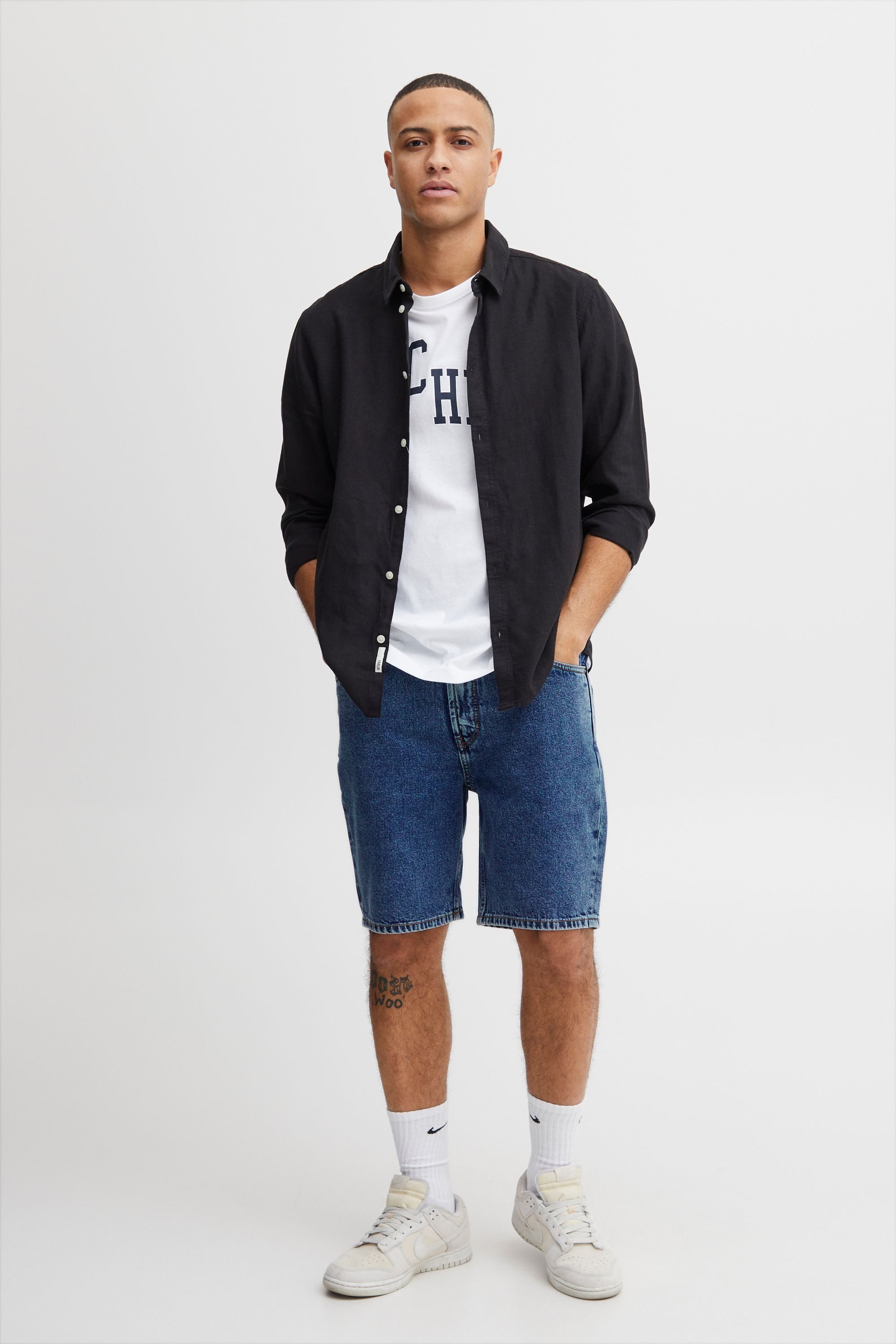 !Solid Jeansshorts SDElmo Modische Short