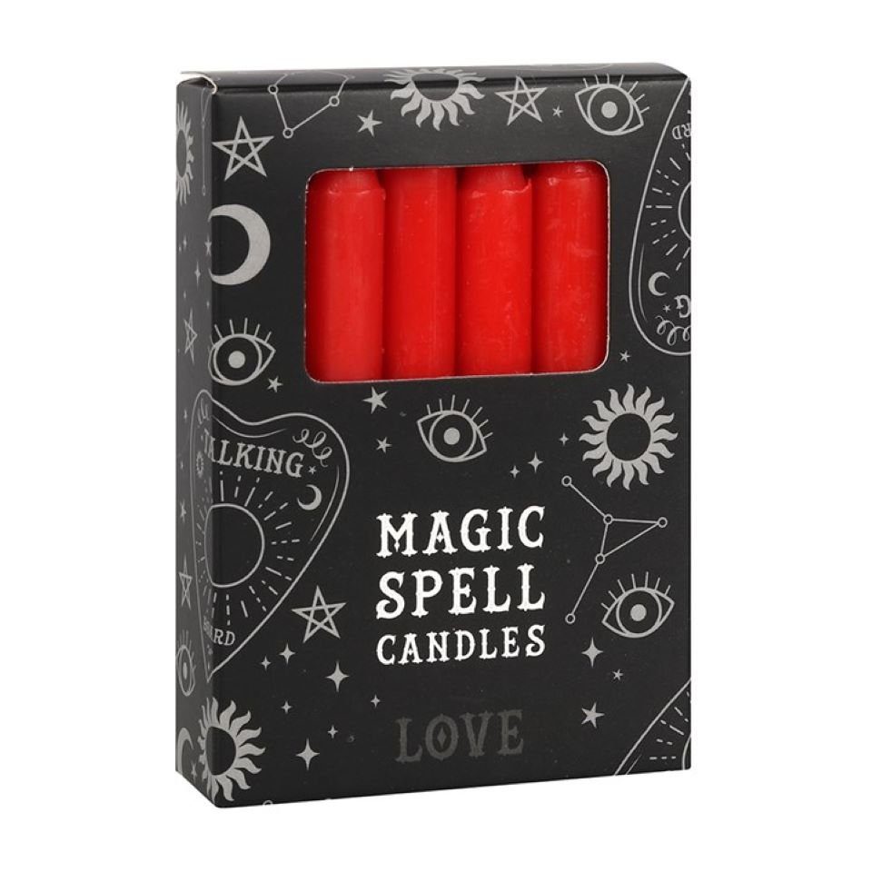 MystiCalls Stumpenkerze Wunschkerze Black Magic Hexenmagie günstig online kaufen