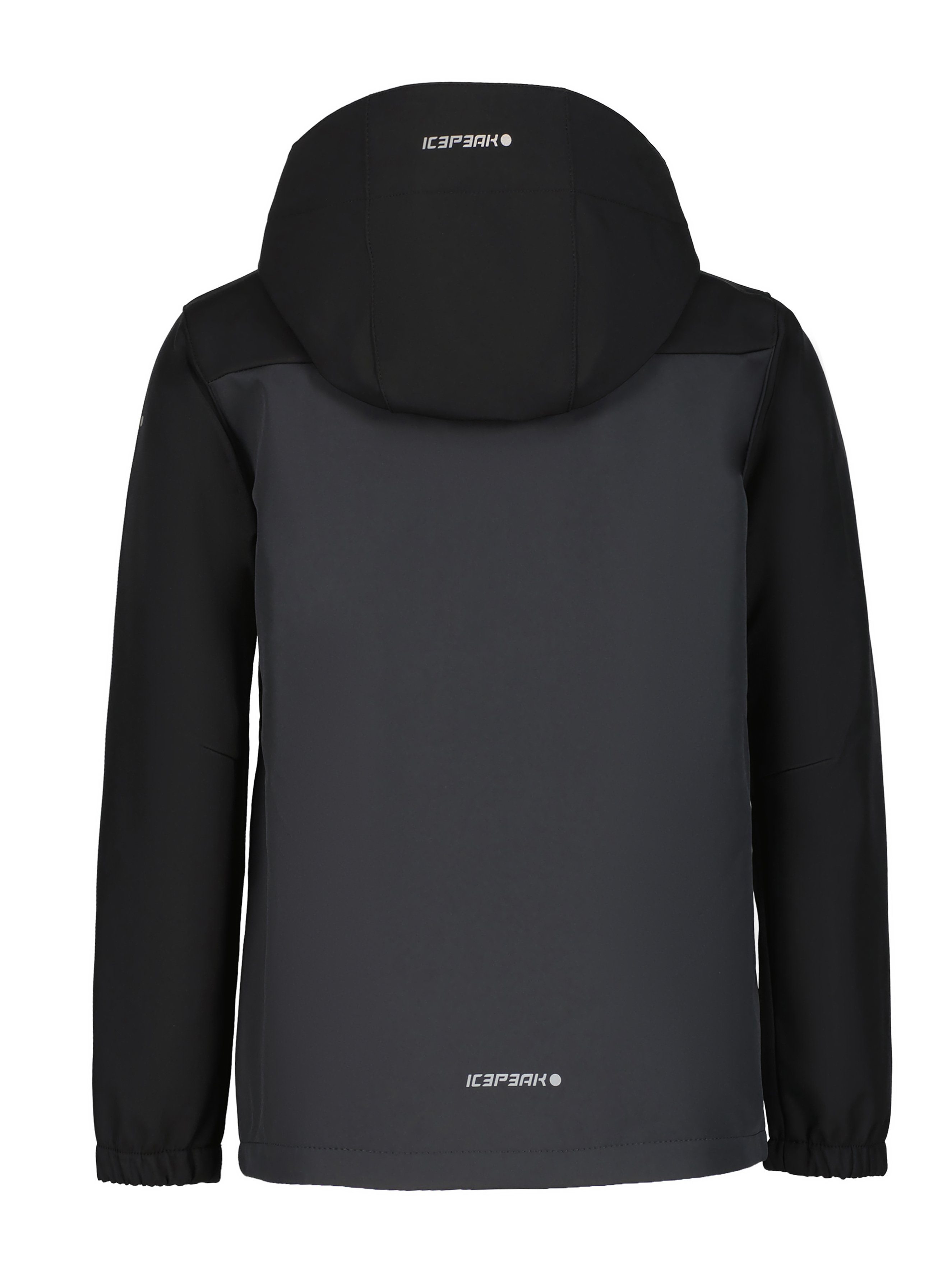 Material wasserabweisendem aus - KONAN winddichtem ANTHRACITE und für Softshelljacke Icepeak Kinder