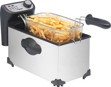 bestron Fritteuse AF351, 2000 W, 1 kg, 3,5 L, Kaltzonentechnologie, spülmaschinengeeignet