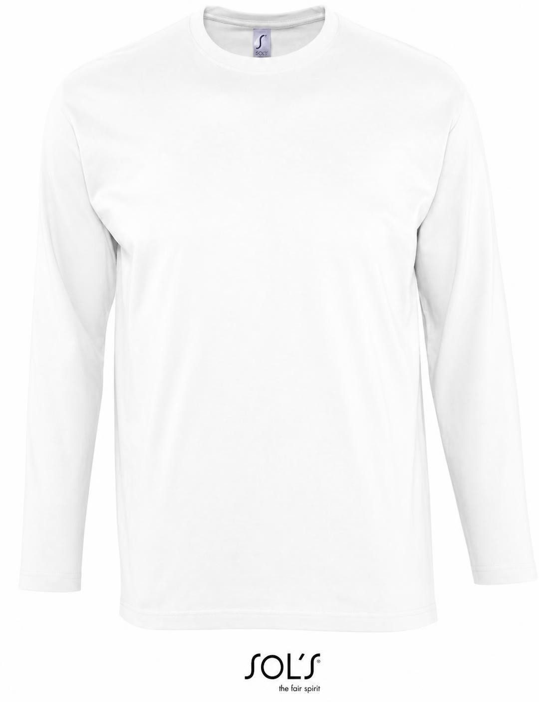 SOLS Langarmshirt Langarm Monarch Herren T-Shirt