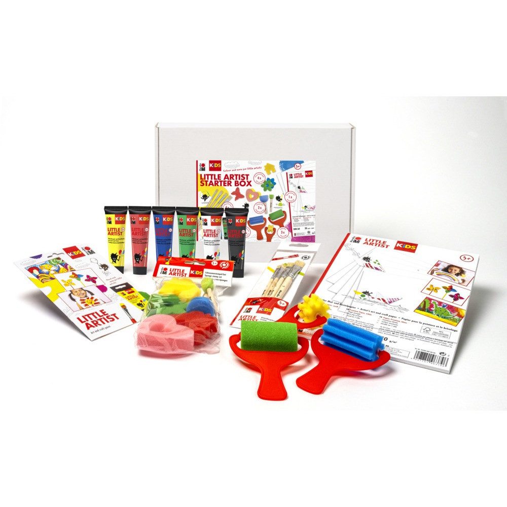 Marabu Bastelfarbe Marabu KiDS Little Artist Starter Box 6x36ml