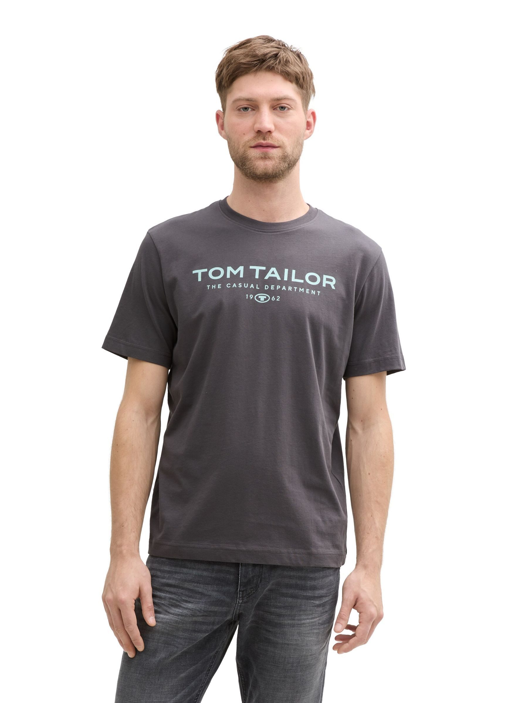 TOM TAILOR T-Shirt 2er-SET Klassischer Schnitt günstig online kaufen