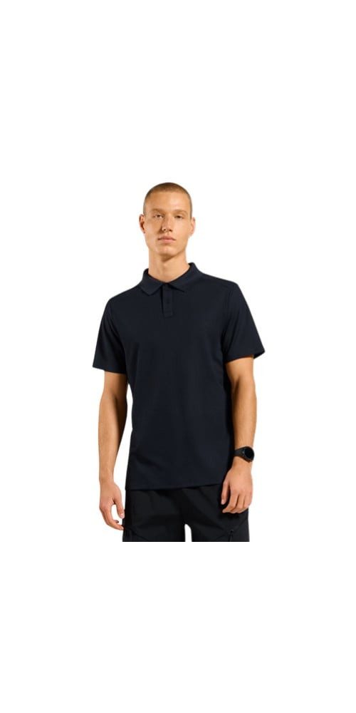 Odlo Poloshirt Wander-/Freizeit Cubic Light (leicht, schnelltrocknend) sapphireblau