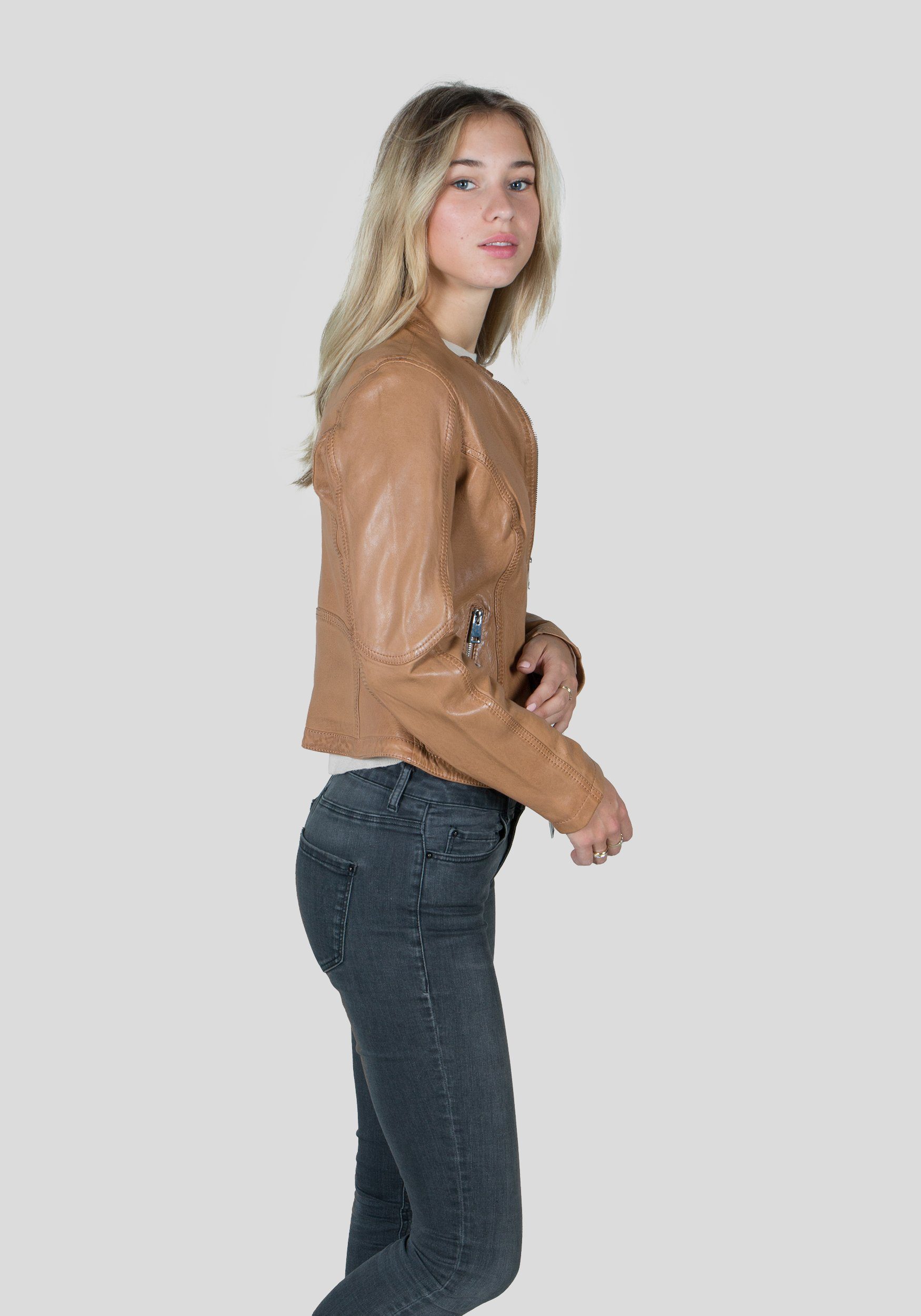 Freaky Nation Lederjacke New Tula-FN günstig online kaufen