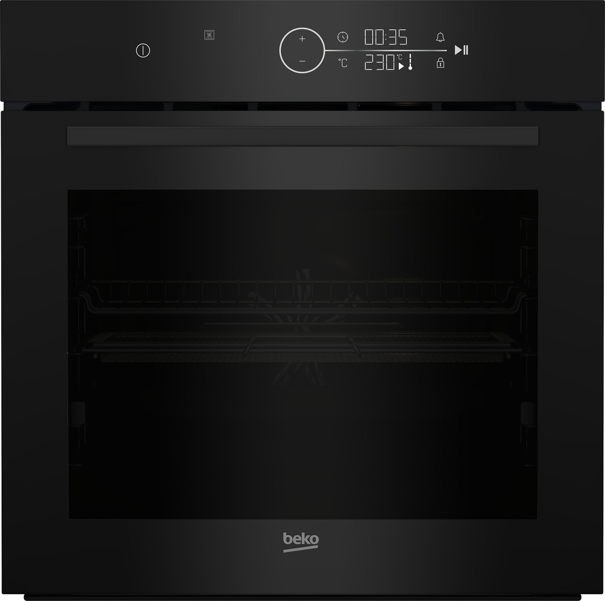 BEKO Backofen BCBIM17400BMP, mit 1-fach-Teleskopauszug, Mit AirFry knusprig frittieren im Ofen – ganz ohne zusätzliches Fett