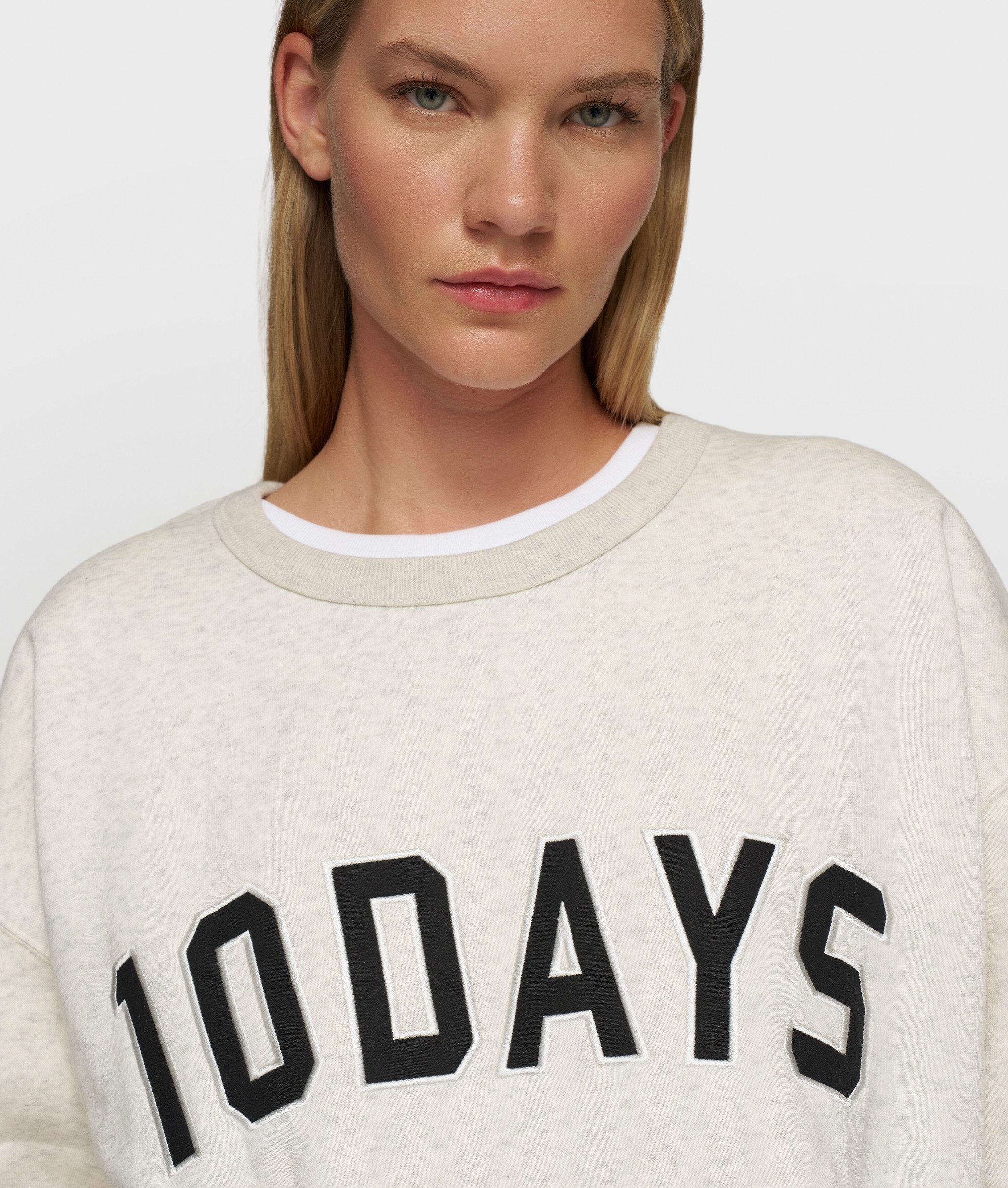 10DAYS Rundhalspullover THE STATEMENT SWEATER günstig online kaufen