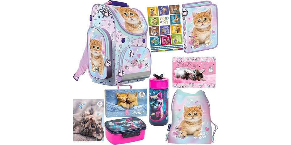 Schulranzen für Jungen und Mädchen - Schul-Rucksack