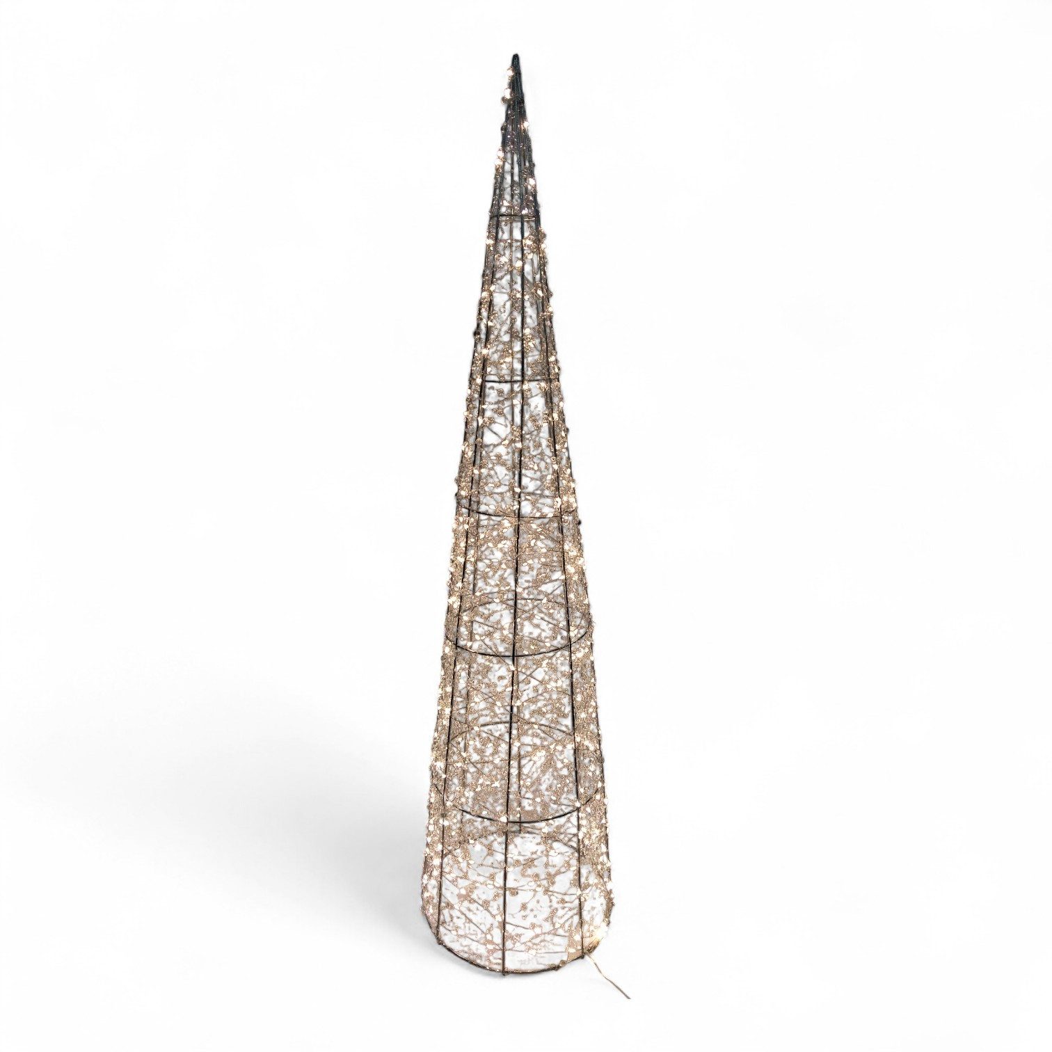 Cor Mulder LED-Dekofigur Leuchtpyramide LED Metall bis zu 960 LEDs für Fern günstig online kaufen