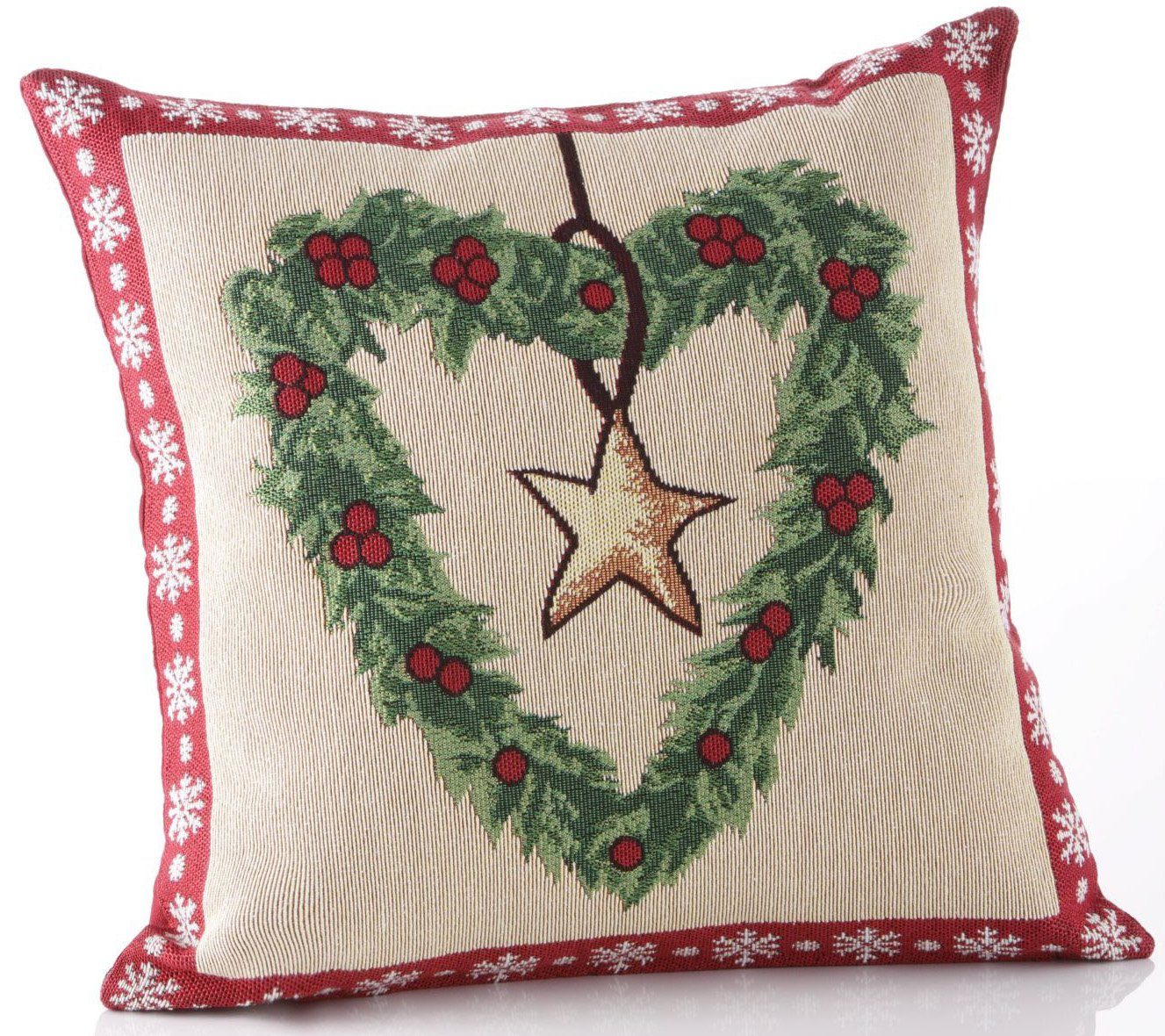 Dreams Kissenhülle Weihnachtszeit, Weihnachtsdeko, (2 Stück), eckig, 40x40 oder 50x50 cm, mit Reißverschluss