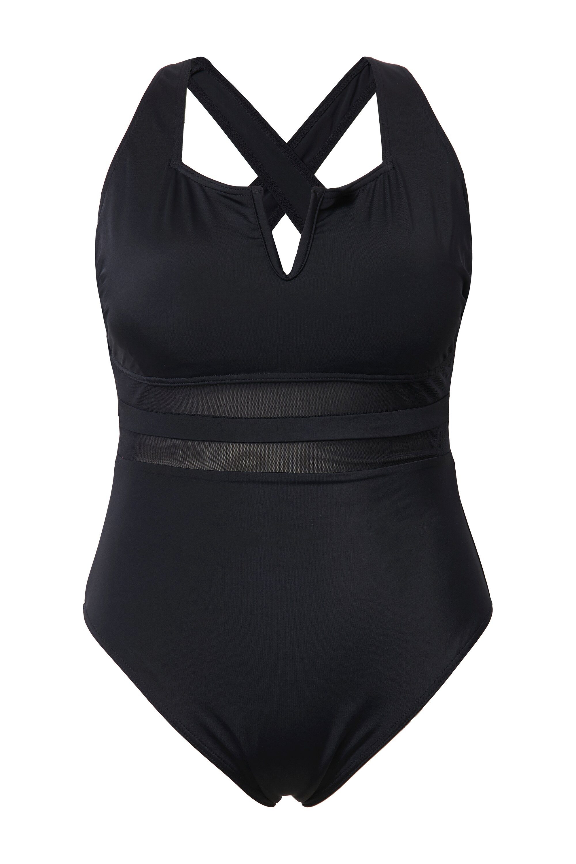 Studio Untold Badeanzug Badeanzug Softcups Mesh-Einsatz Shaping günstig online kaufen