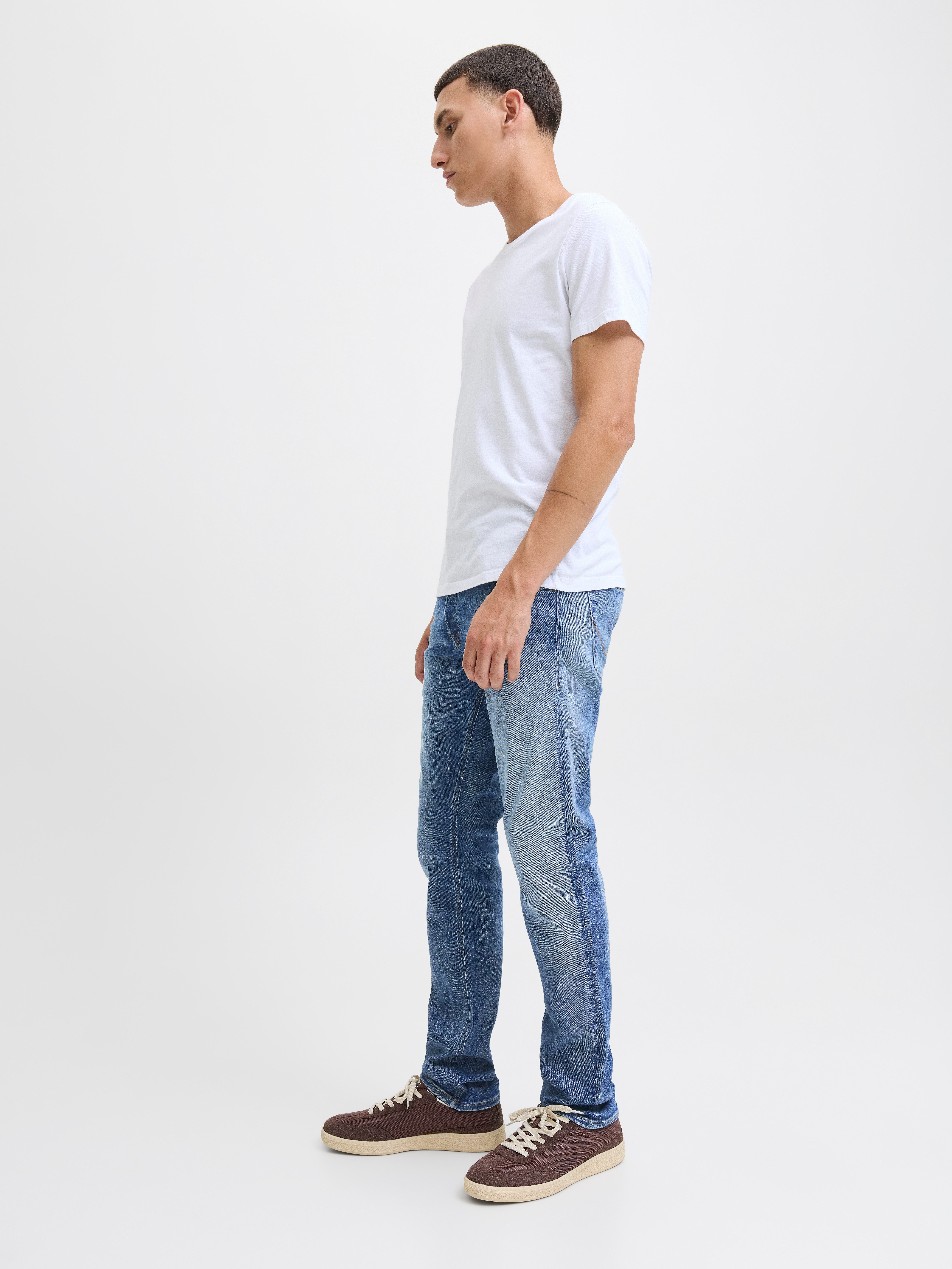 Jack & Jones Slim-fit-Jeans JJIGLENN JJCOLE AM 48X 50SPS