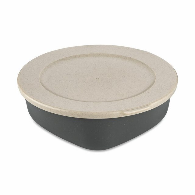 Frischhaltedose „Connect Box Nature Ash Grey, 1.3 L“, Kunststoff-Holz-Mix, mit Deckel
