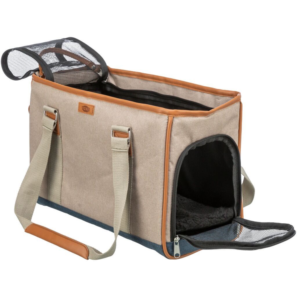 TRIXIE Tiertransporttasche Tasche Elisa - sand - 20 × 26 × 41 cm