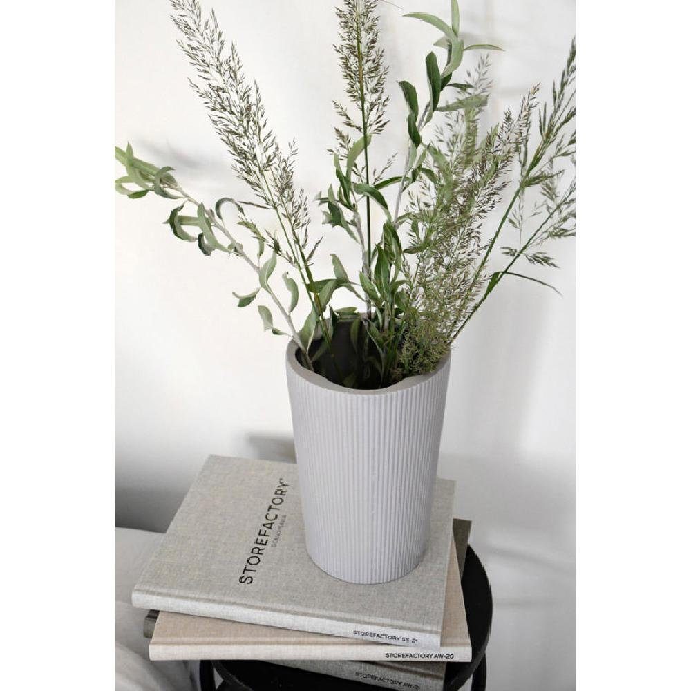 (22cm) Grey Storefactory Eksberg Dekovase Light Vase