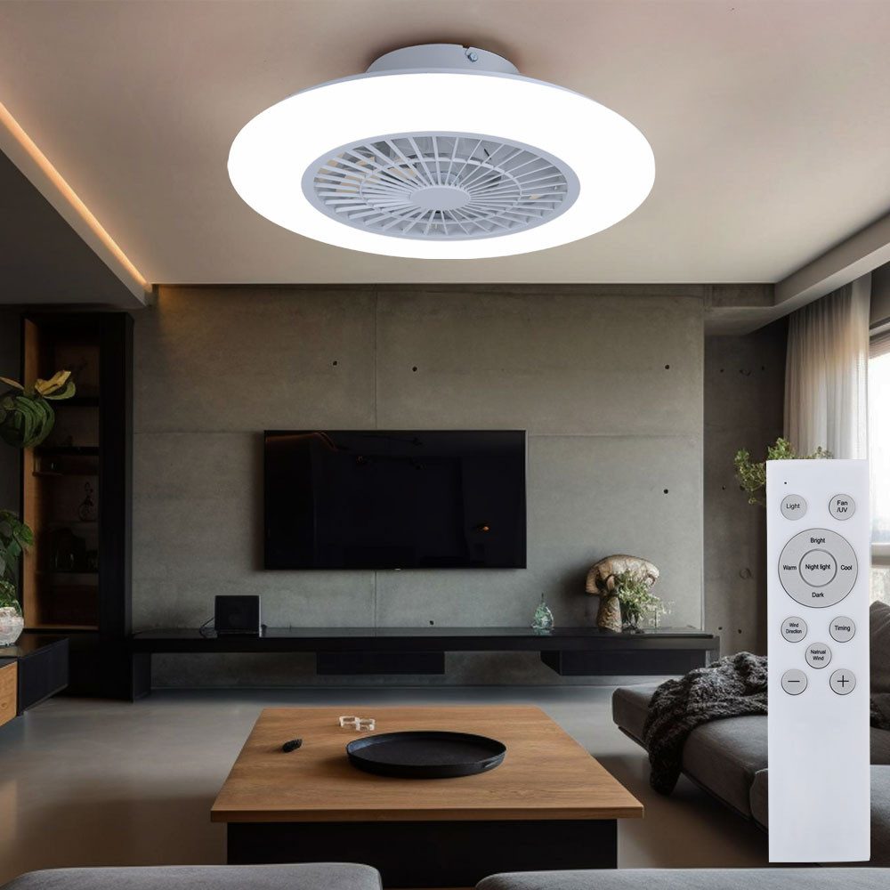 Ledvance Deckenventilator, LED Deckenventilator Fernbedienung Smart günstig online kaufen