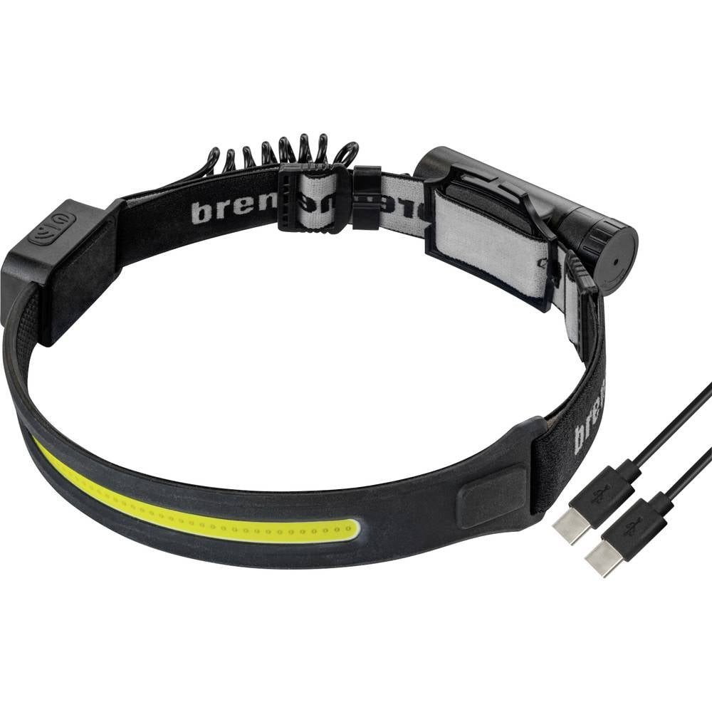 Brennenstuhl LED Stirnlampe LuxPremium Akku LED Sensor KopflampeIP44, 500lm 1173760000