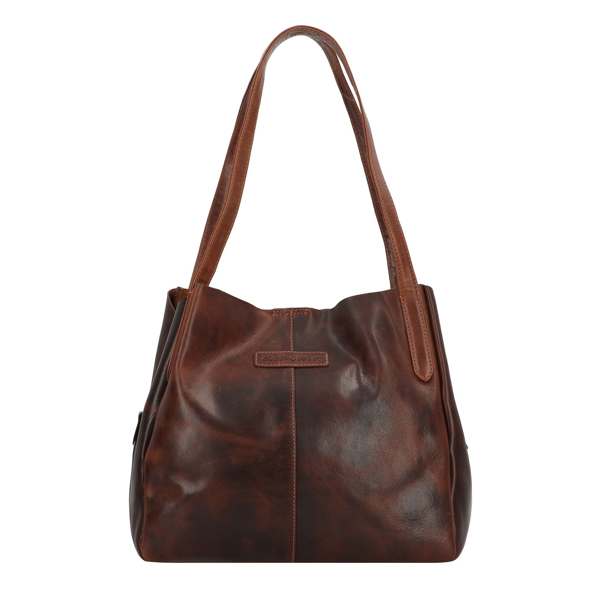 Greenburry Schultertasche Rugged, Leder