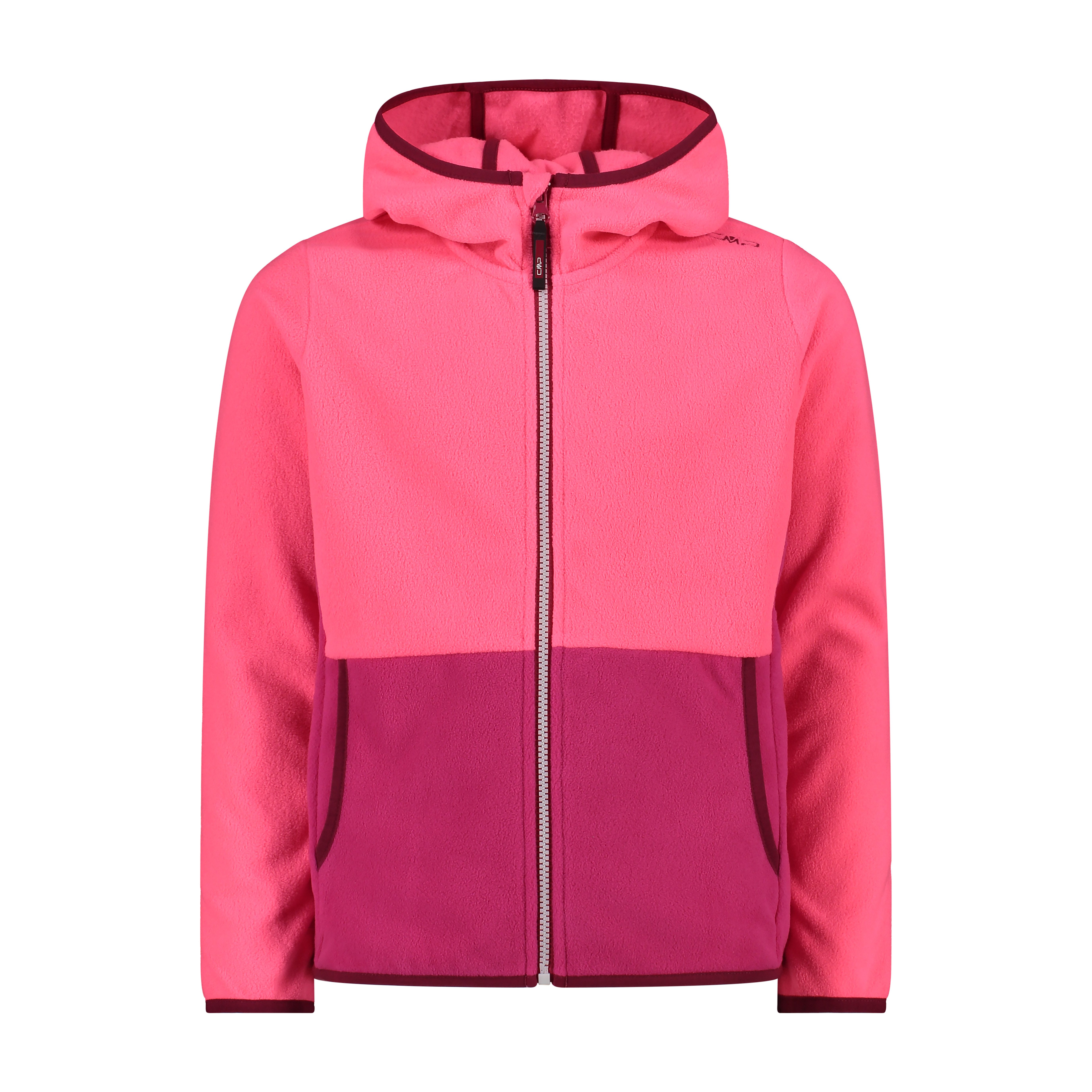 Fleecejacke CMP Mädchen Fleecejacke Kid G Fix Hood Jacket 32H1375