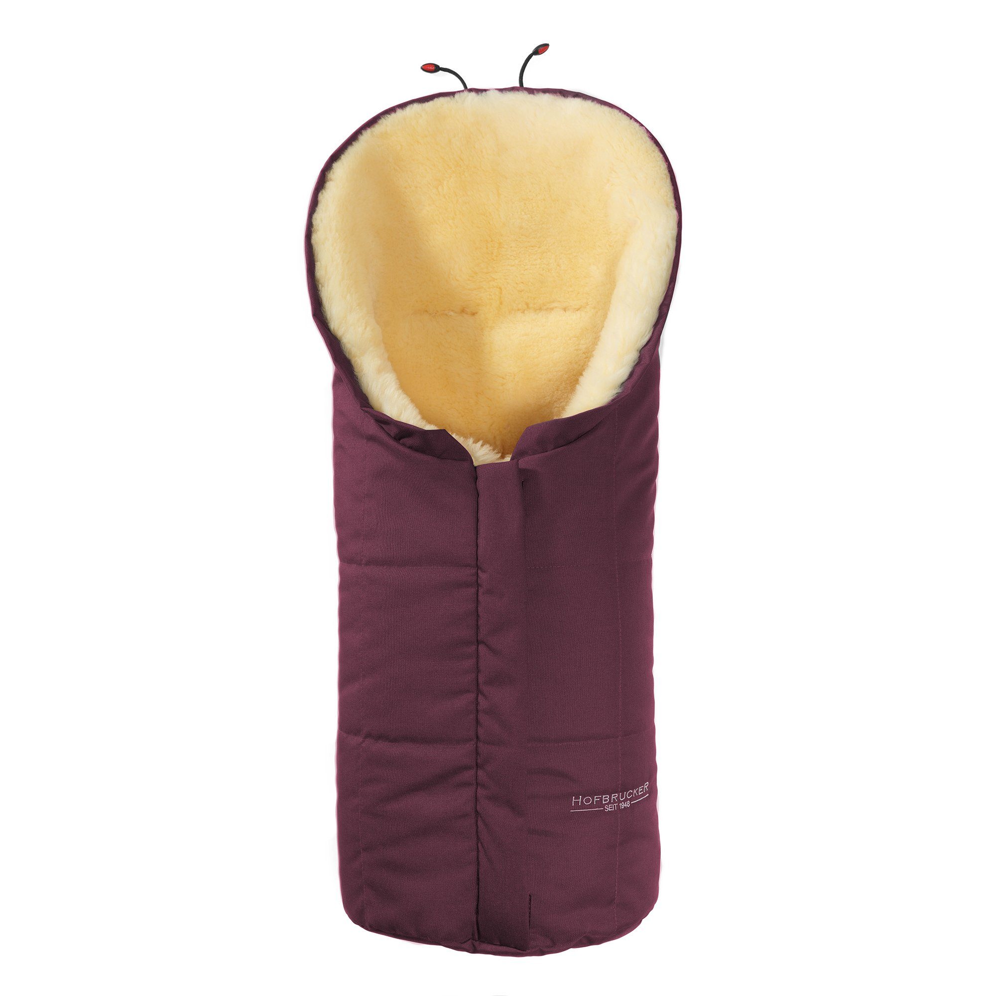 Fußsack Hofbrucker Lammfell-Fußsack Eskimo für Babyschale, Kinderwagen und Buggy