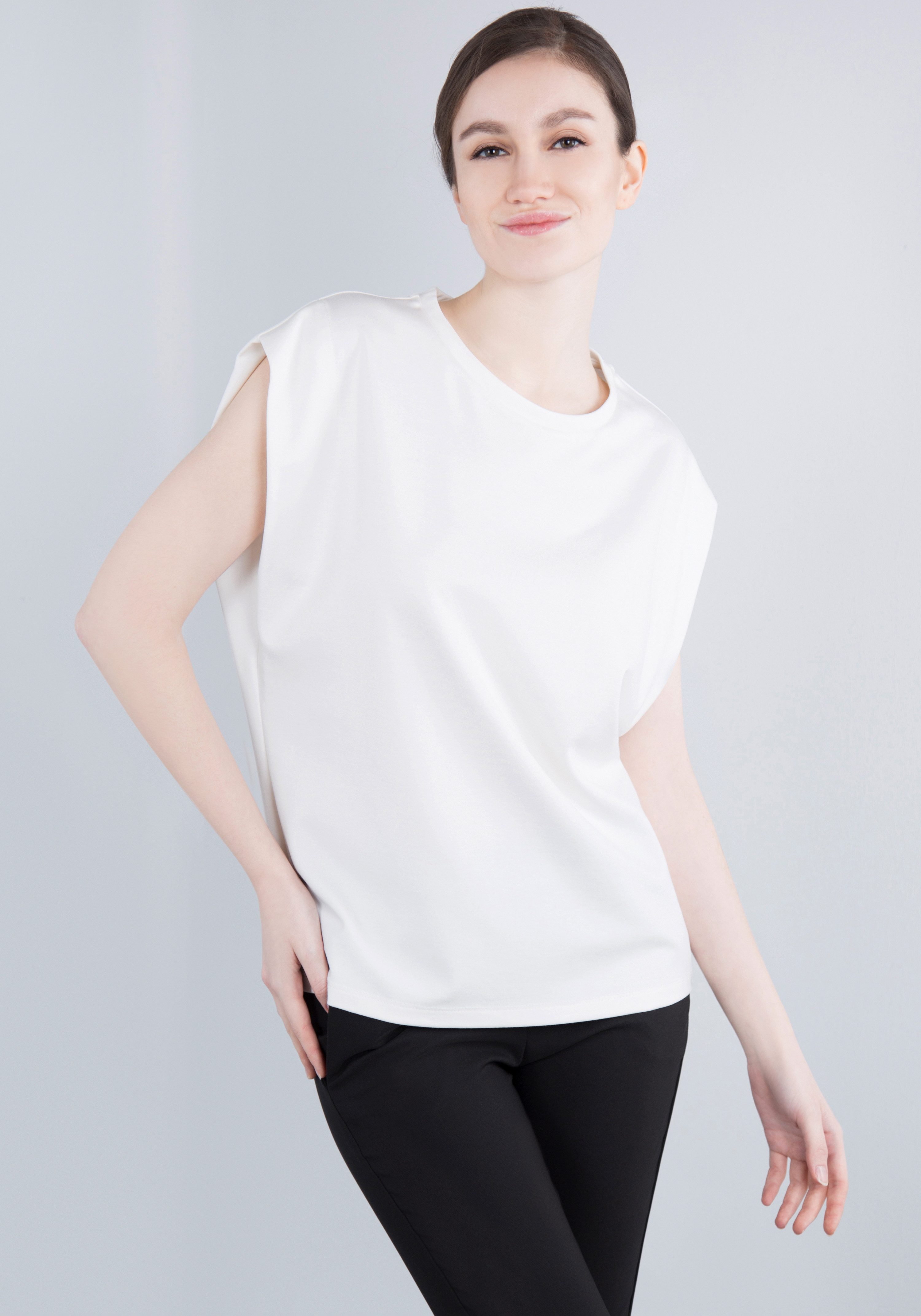 IMPERIAL T-Shirt Ärmelloses "Punto Milano" Shirt günstig online kaufen