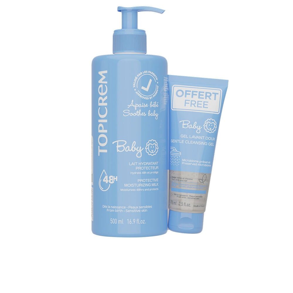 Topicrem Pflege-Set FEUCHTIGKEITSSPENDENDE MILCH FÜR BABYS 500 ML