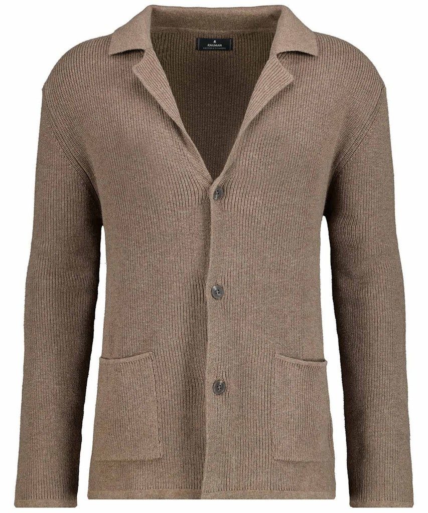 RAGMAN Strickjacke Blazer, 3 buttons