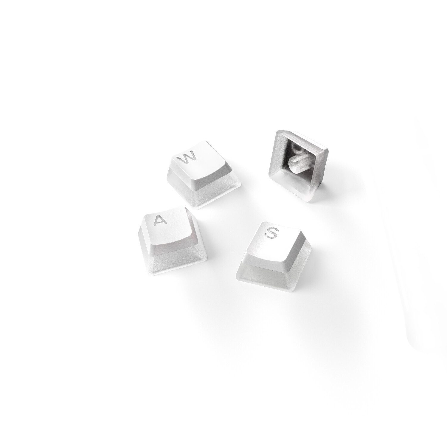 SteelSeries Tastatur-Tastenkappen PRISMCAPS White-DE