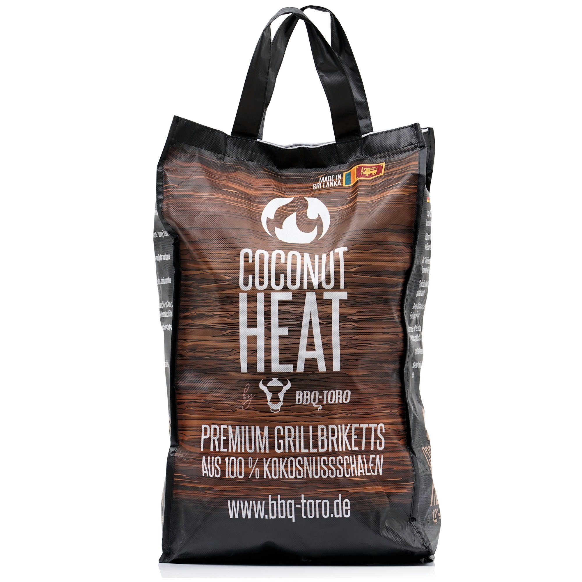 BBQ-Toro Grillbriketts BBQ-Toro Coconut Heat, 10 kg, Premium Grillbriketts aus 100 % Kokosn, 10.00 kg – Bild 4 von 5