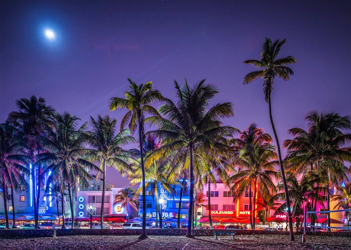South Fototapete Papermoon Miami Beach