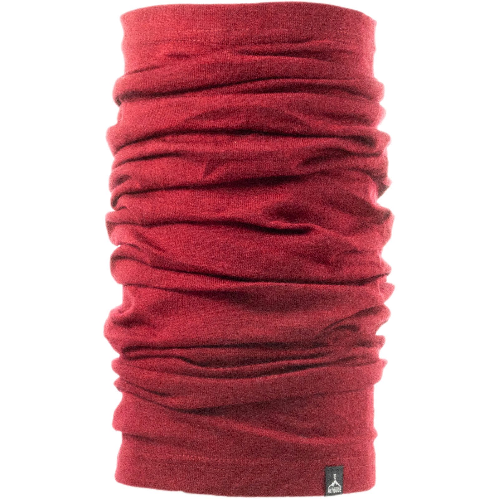 ALTIDUDE Wollschal Multitube Single Schlauchtuch Halstuch, Rund Loop Schal 100% Merinowolle