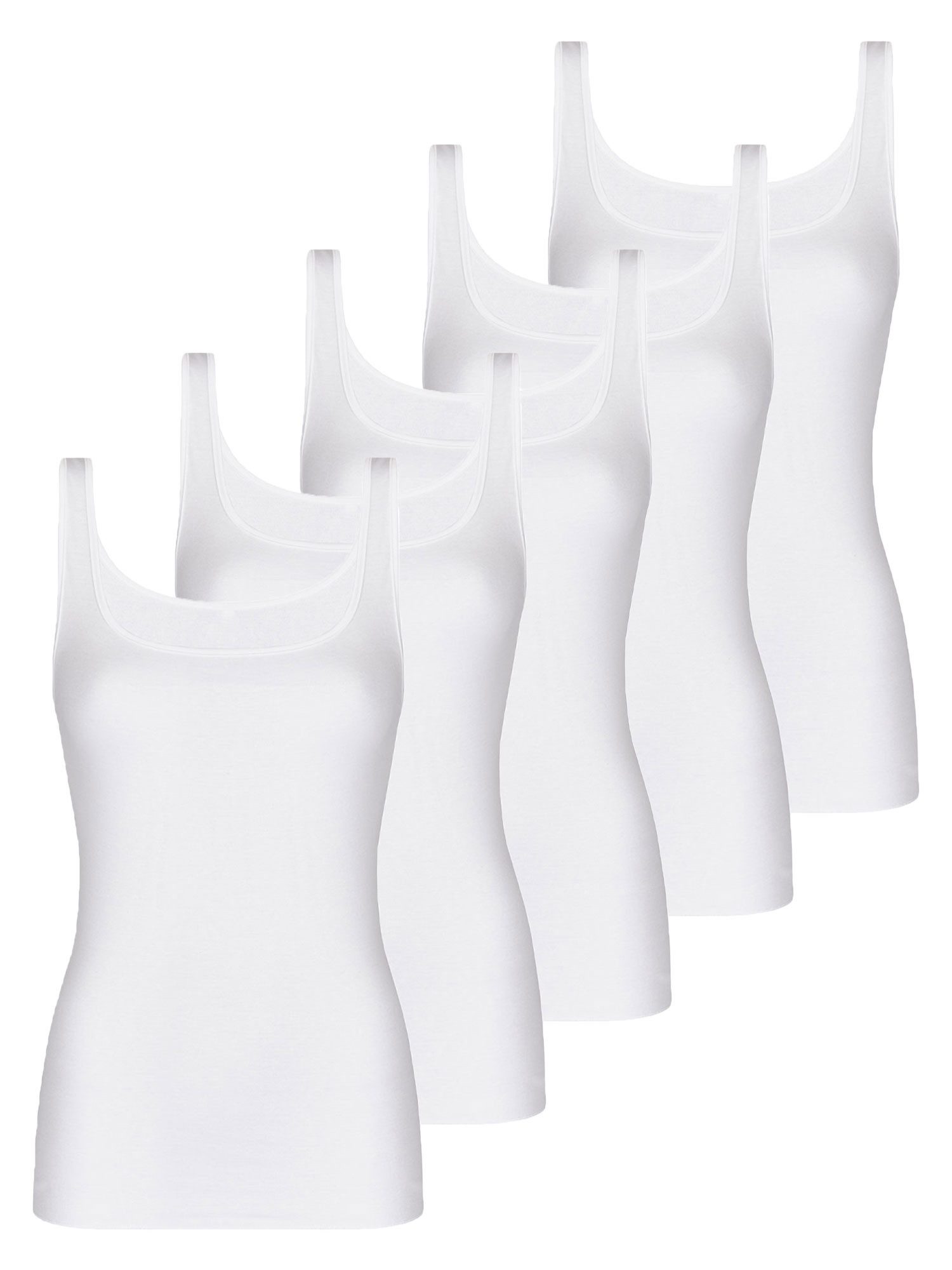 Achselhemd 5er Pack Achselhemd Fine Cotton