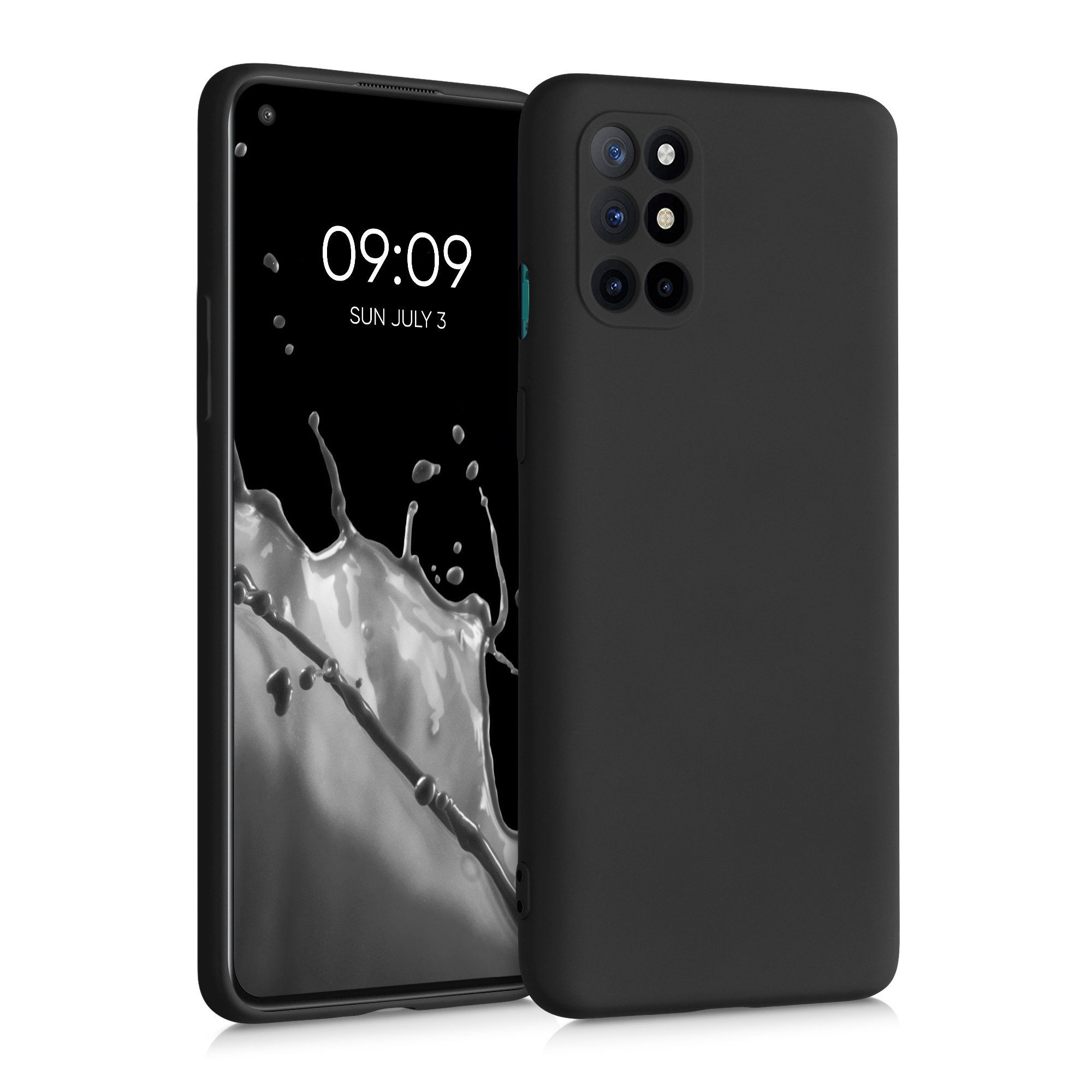 kwmobile Handyhülle Slim Case für OnePlus 8T, Hülle Silikon Handy - Handyhülle gummiert