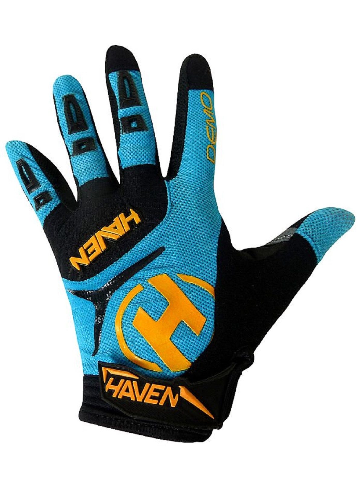 HAVEN Fahrradhandschuhe HAVEN Langfingerhandschuhe DEMO blau / orange
