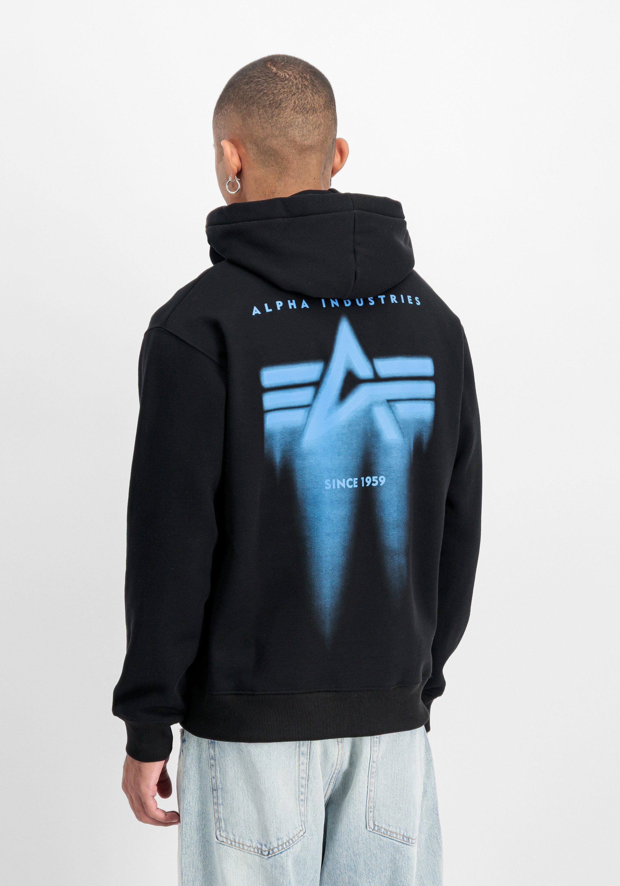 Alpha Industries Hoodie Spray Print Hoodie