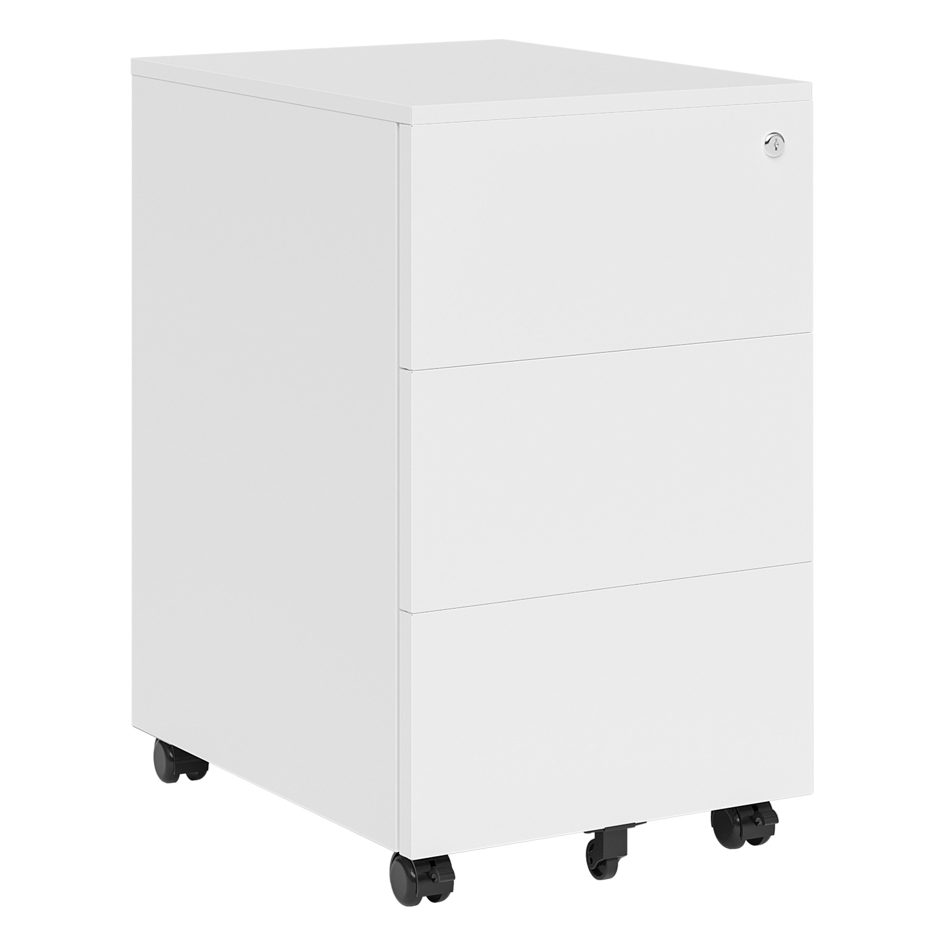 STEELSØN Rollcontainer Vespero, abschließbar, mit 3 günstig online kaufen
