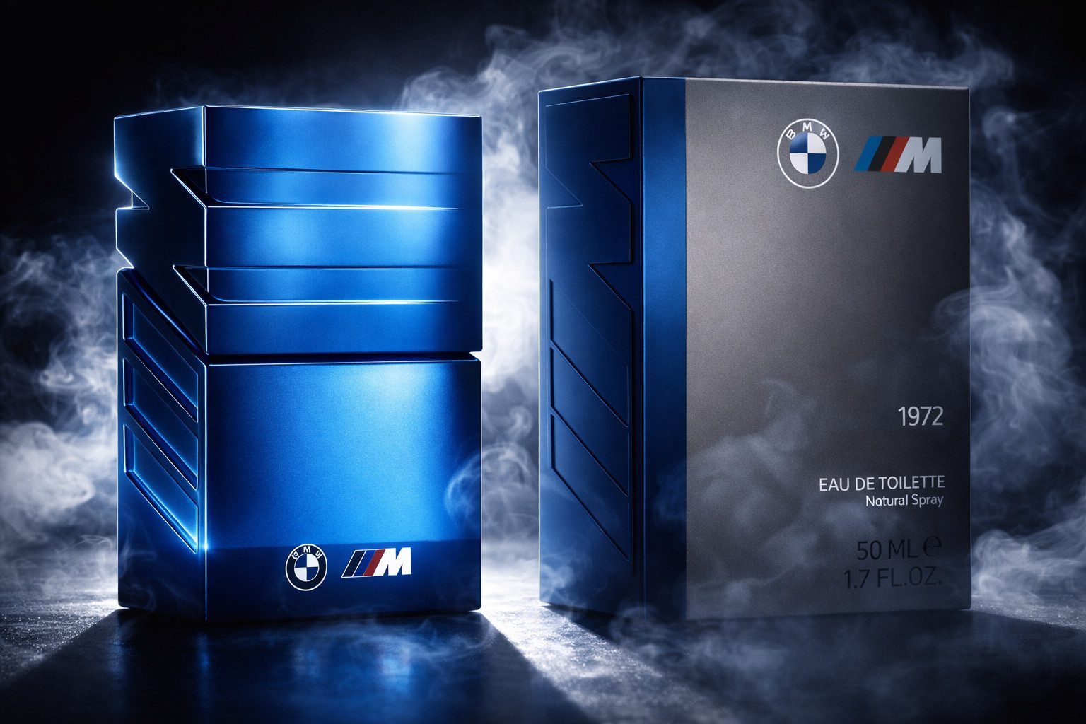 BMW Eau de Toilette Edle Geschenkbox BMW M Light Blue Fragrance 1972 50ml De Toilette